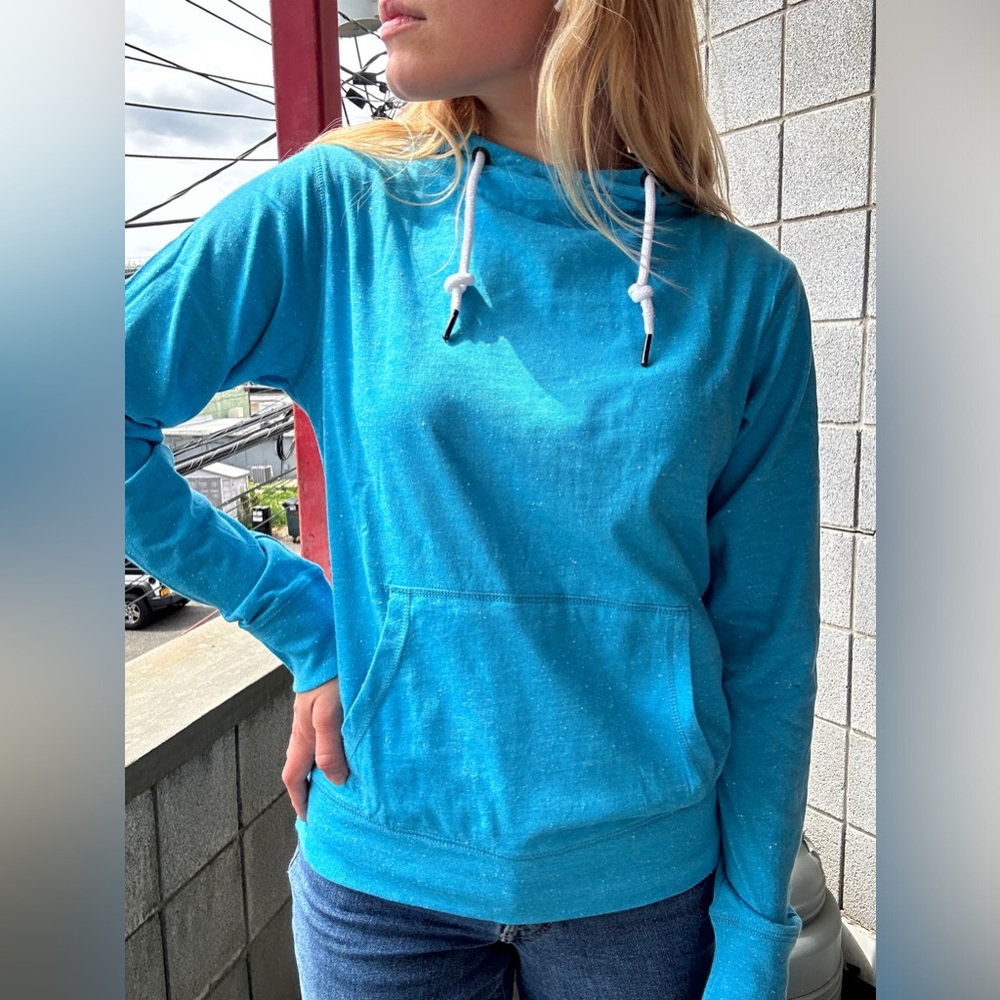 Lightweight Funnel Neck Sweatshirt